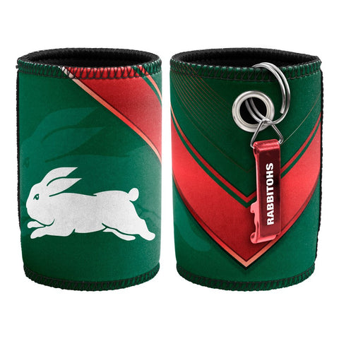 South Sydney Rabbitohs NRL Can Cooler with Bottle Opener