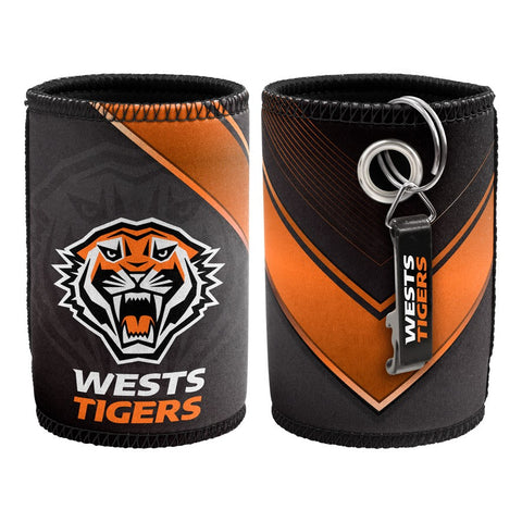 Wests Tigers NRL Can Cooler with Bottle Opener