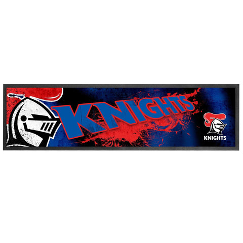 Newcastle Knights NRL Logo Bar Runner