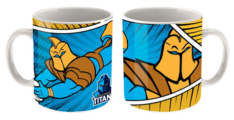 Gold Coast Titans NRL Massive Mug Large 740ml