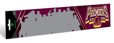 PREORDER - Brisbane Broncos NRL 2025 Premiers Team Image Bumper Sticker PH2