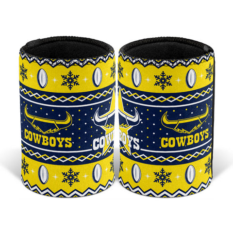 North Queensland Cowboys NRL Christmas Can Cooler