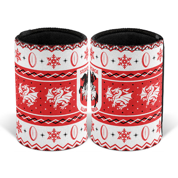 St George Dragons NRL Christmas Can Cooler