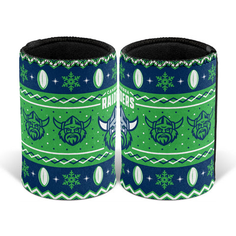 Canberra Raiders NRL Christmas Can Cooler