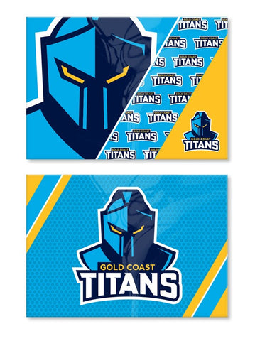 Gold Coast Titans NRL Set of 2 Magnets