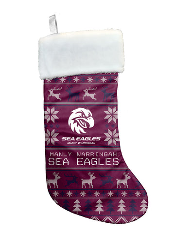 Manly Sea Eagles NRL Christmas Stocking