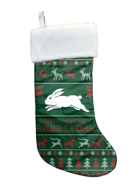 South Sydney Rabbitohs NRL Christmas Stocking