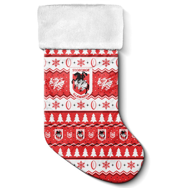St George Dragons NRL Jumbo Christmas Stocking