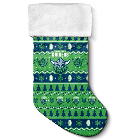 Canberra Raiders NRL Jumbo Christmas Stocking