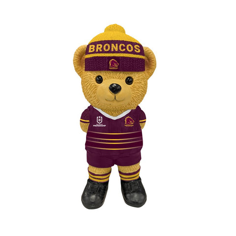 Brisbane Broncos NRL Resin Bear Statue 22cm