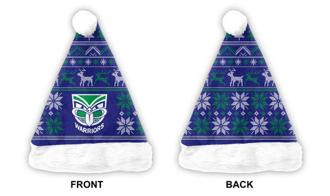 New Zealand Warriors NRL Mens Adults Christmas Santa Hat