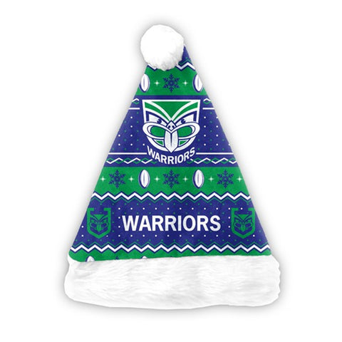 New Zealand Warriors NRL Christmas Santa Hat