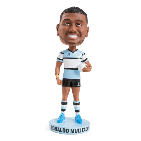 Cronulla Sharks NRL Bobblehead Ronaldo Mulitalo