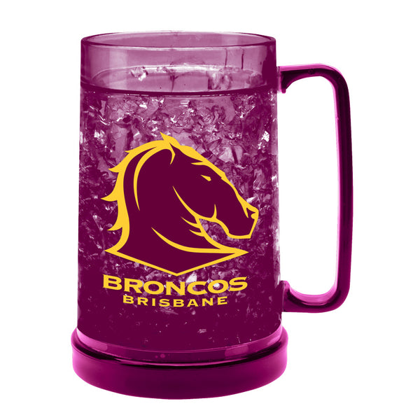 Brisbane Broncos NRL Ezy Freeze Drinking Color Mug