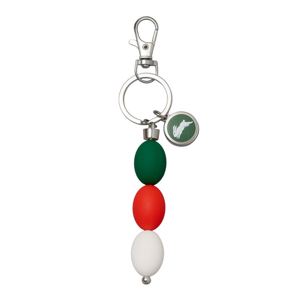 South Sydney Rabbitohs NRL 3 Ball Charm Keyring
