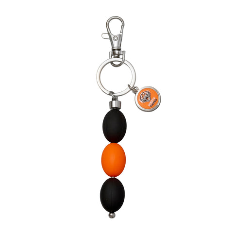 Wests Tigers NRL 3 Ball Charm Keyring