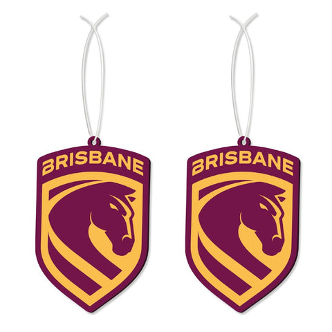 Brisbane Broncos NRL Set of 2 Air Freshers