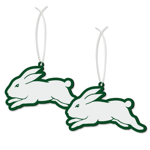 South Sydney Rabbitohs NRL Set of 2 Air Fresheners