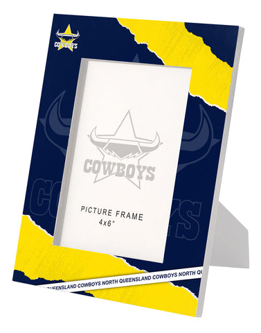 North Queensland Cowboys NRL Photo Frame 4 x 6"