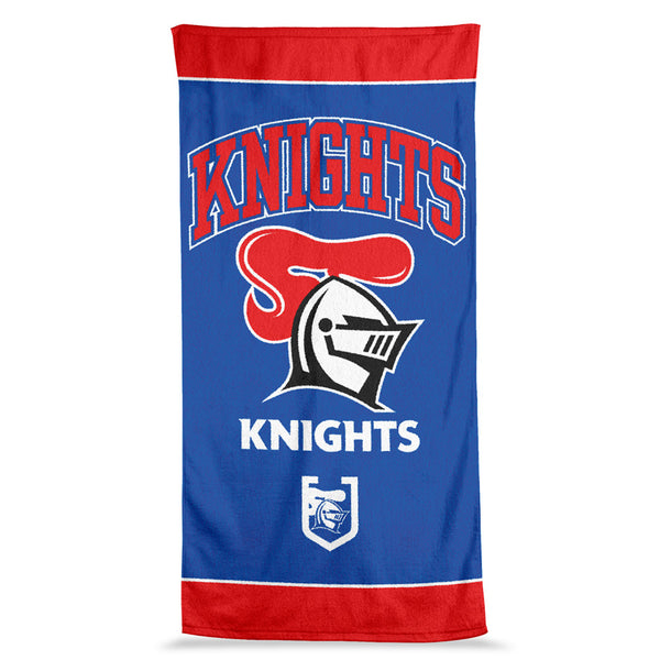 Newcastle Knights NRL Jumbo Beach Bath Towel