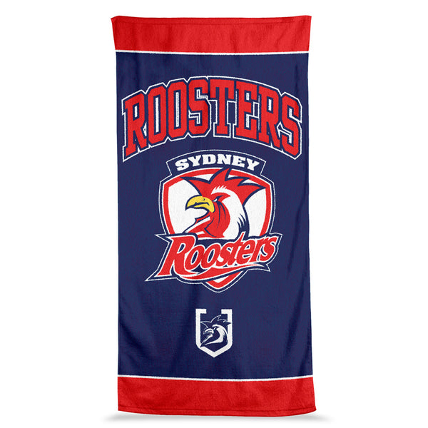 Sydney Roosters NRL Jumbo Beach Bath Towel