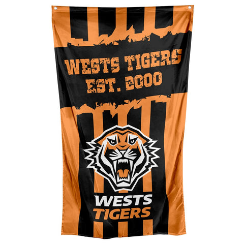 Wests Tigers NRL Large Wall Cape Flag