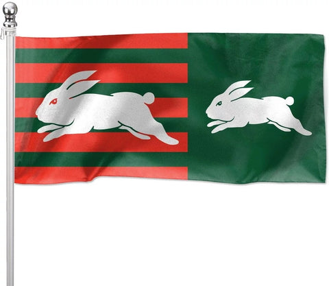 South Sydney Rabbitohs NRL Pole Flag
