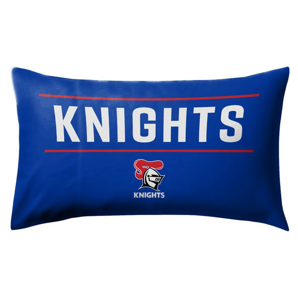 Newcastle Knights NRL Logo Pillow Case