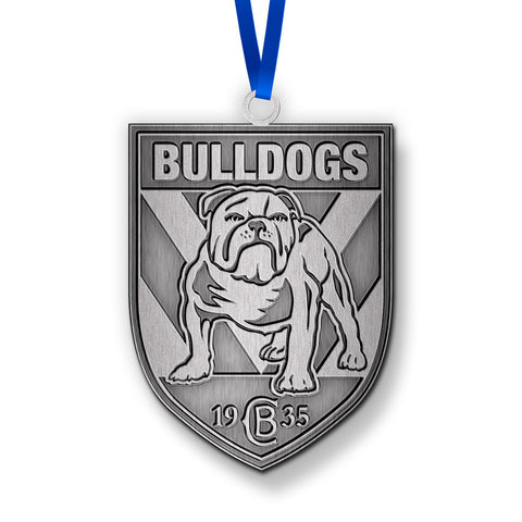Canterbury Bulldogs NRL Metal Ornament