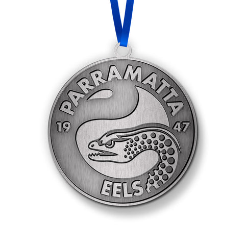 Parramatta Eels NRL Metal Ornament