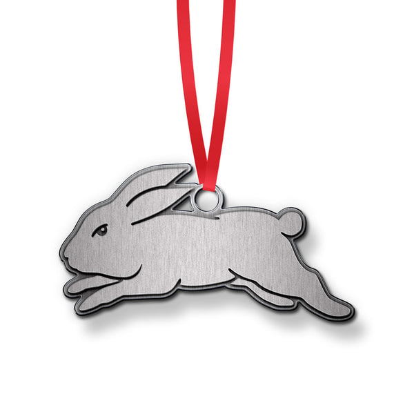 South Sydney Rabbitohs NRL Metal Ornament