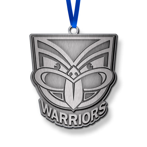 New Zealand Warriors NRL Metal Ornament