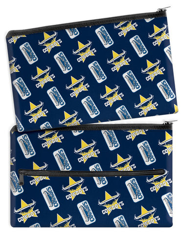 North Queensland Cowboys NRL Large Pencil Case