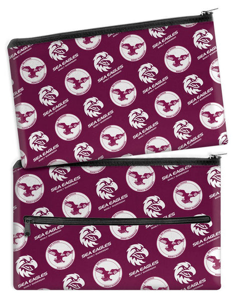 Manly Sea Eagles NRL Large Pencil Case