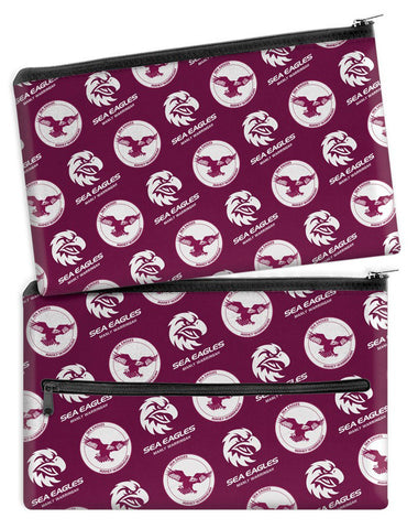 Manly Sea Eagles NRL Large Pencil Case