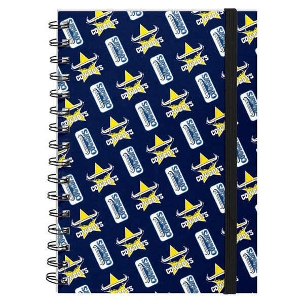 North Queensland Cowboys NRL A5 Hardcover Notebook