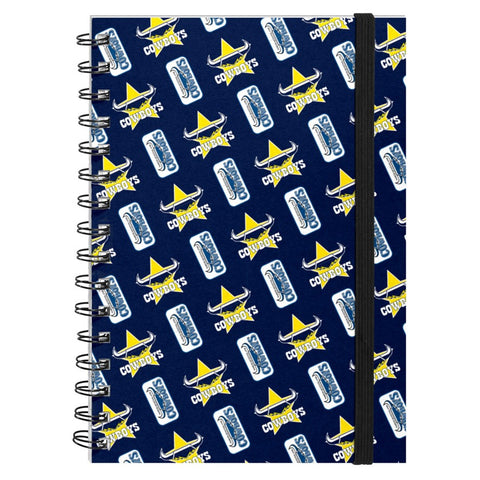North Queensland Cowboys NRL A5 Hardcover Notebook