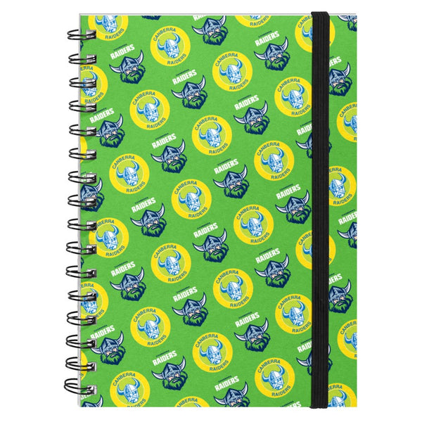 Canberra Raiders NRL A5 Hardcover Notebook