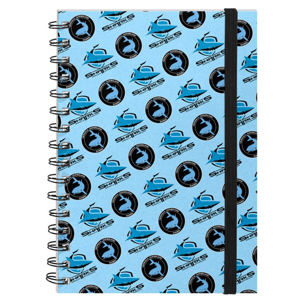 Cronulla Sharks NRL A5 Hardcover Notebook