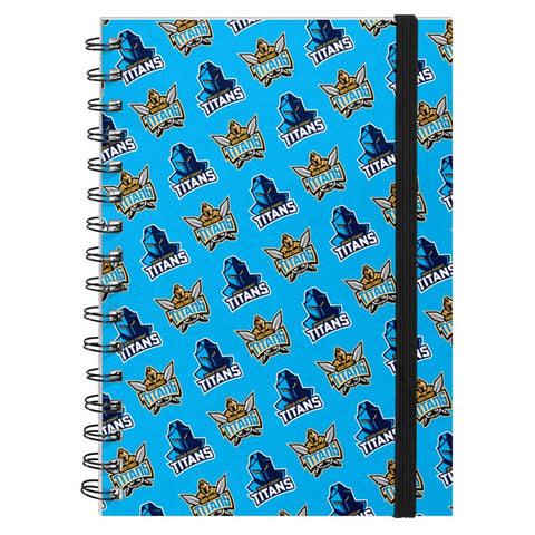 Gold Coast Titans NRL A5 Hardcover Notebook