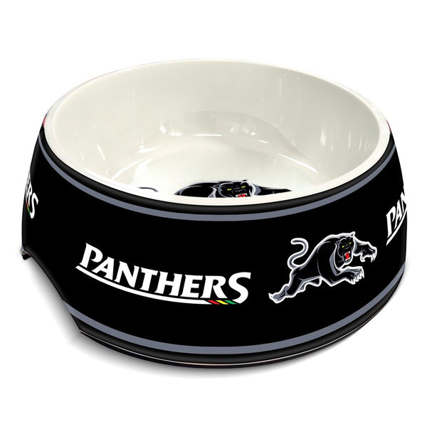 Penrith Panthers NRL Pet Food Melamine Bowl 710ml