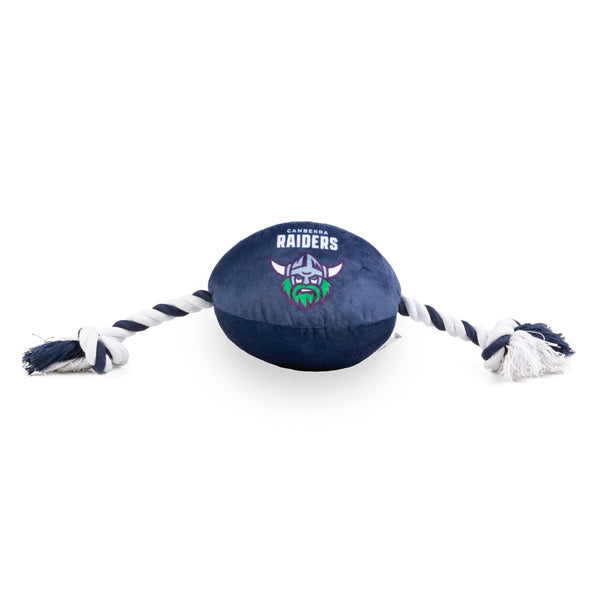 Canberra Raiders NRL Dog Ball Rope Toy