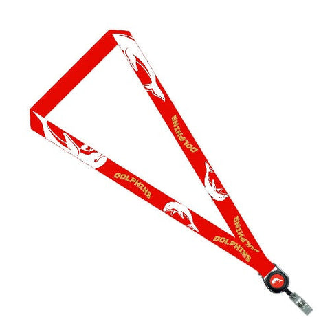 Redcliffe Dolphins NRL Lanyard ID Holder