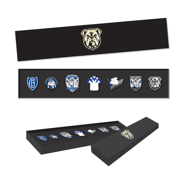 Canterbury Bulldogs NRL Evolution Lapel Pin Badge Collectors Set