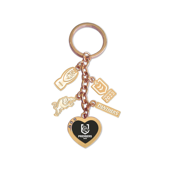 Penrith Panthers NRL 2023 Premiers Premiership Charm Keyring