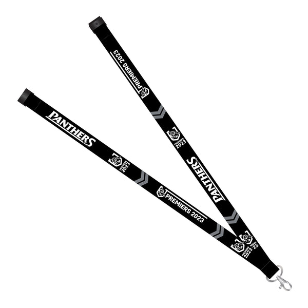 Penrith Panthers NRL 2023 Premiers Premiership Logo Lanyard