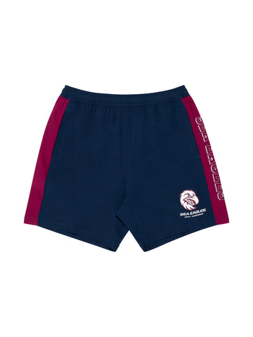 Manly Sea Eagles NRL Mens Adults Performance Shorts