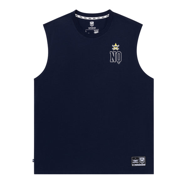 North Queensland Cowboys NRL Mens Adults Muscle Tank