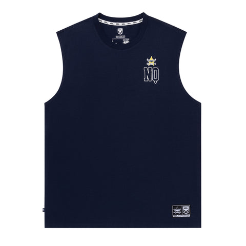 North Queensland Cowboys NRL Mens Adults Muscle Tank