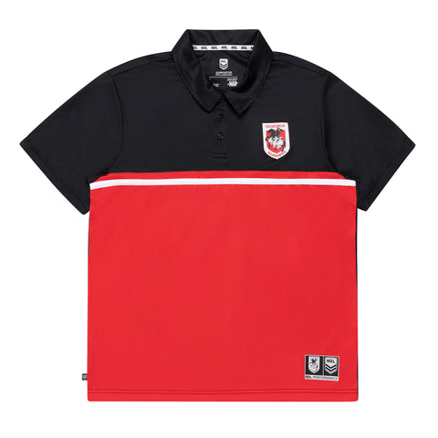 St George Dragons NRL Mens Adults Performance Polo